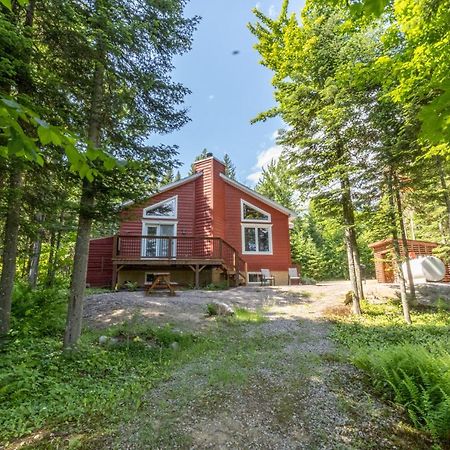 Les Chalets Tourisma - Chalet Dans Les Bois Avec Lac Prive - Le Colibri Saint-Raymond Kültér fotó
